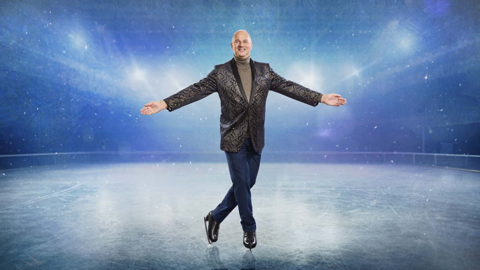 Steve Redgrave on ice